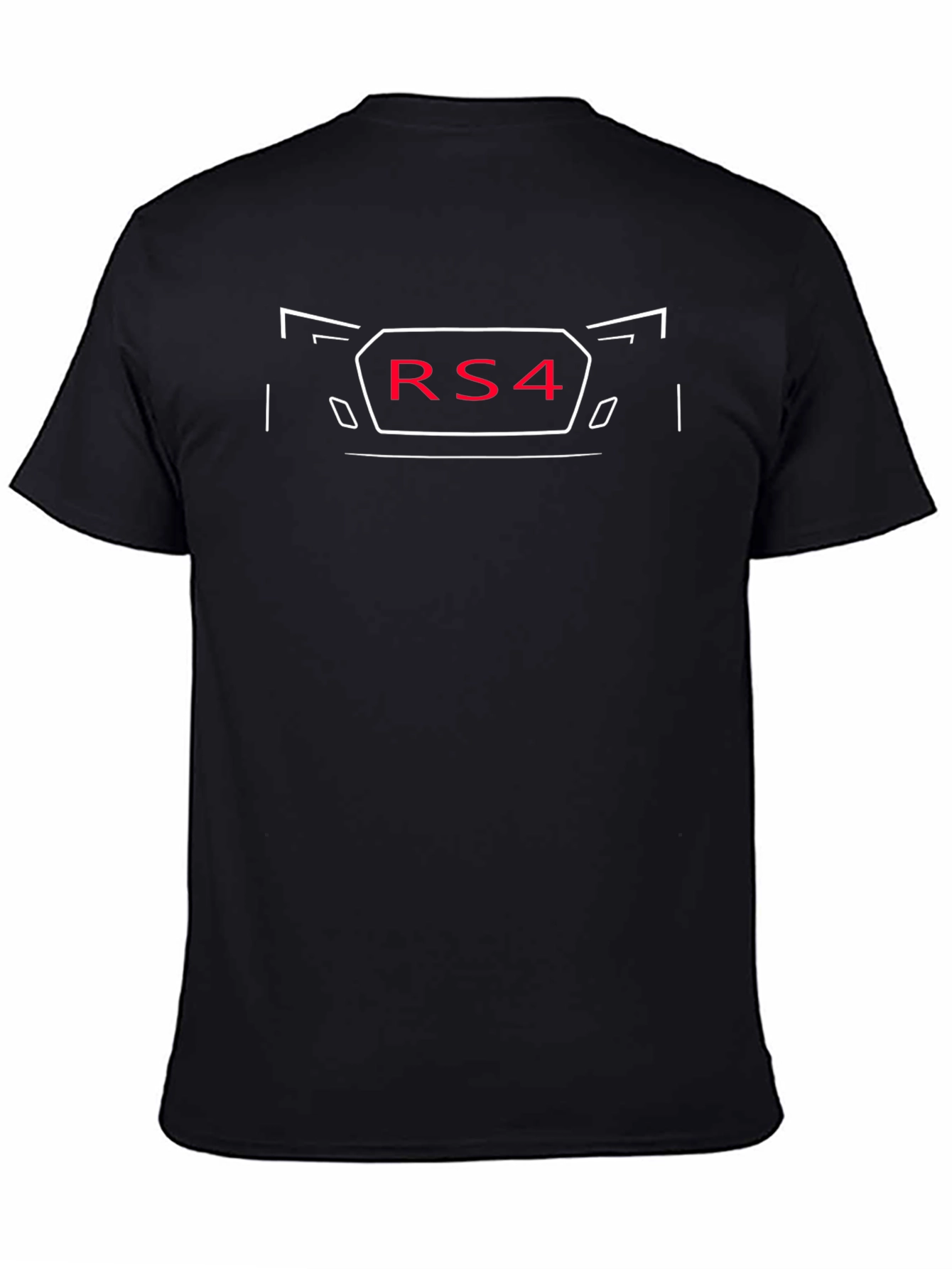 Audi RS4 Front Grill T-Shirt - Black