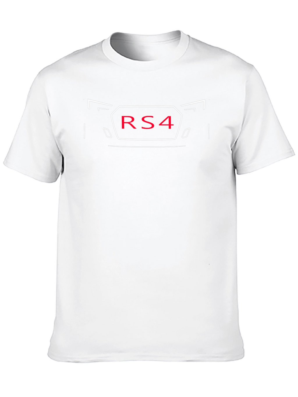 Audi RS4 Front Grill T-Shirt - Black