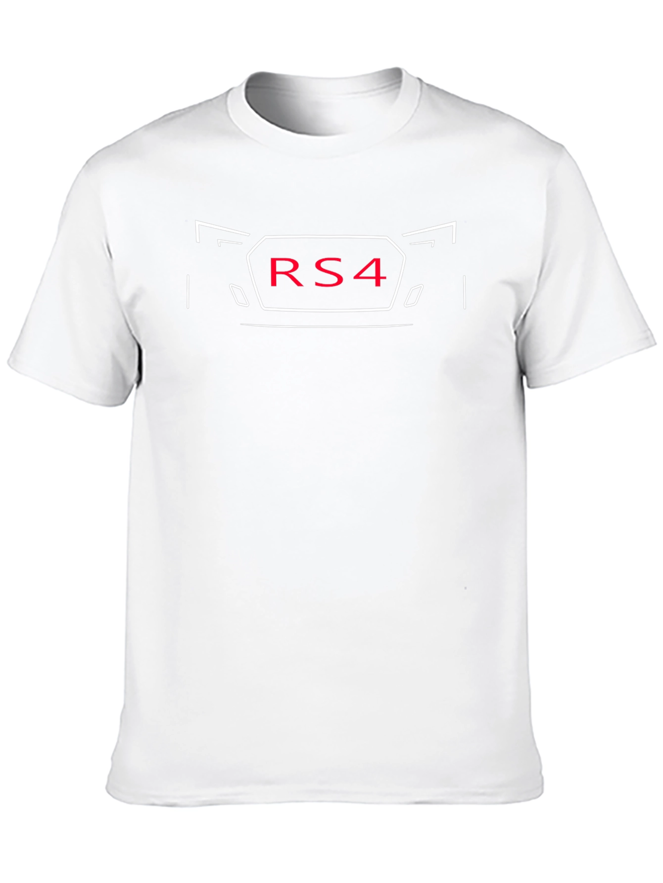 Audi RS4 Front Grill T-Shirt - Black