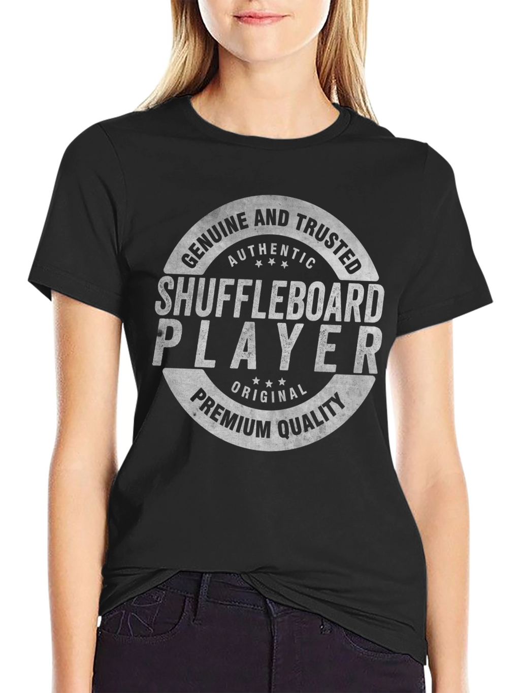 Shuffleboard Player Graphic Tee