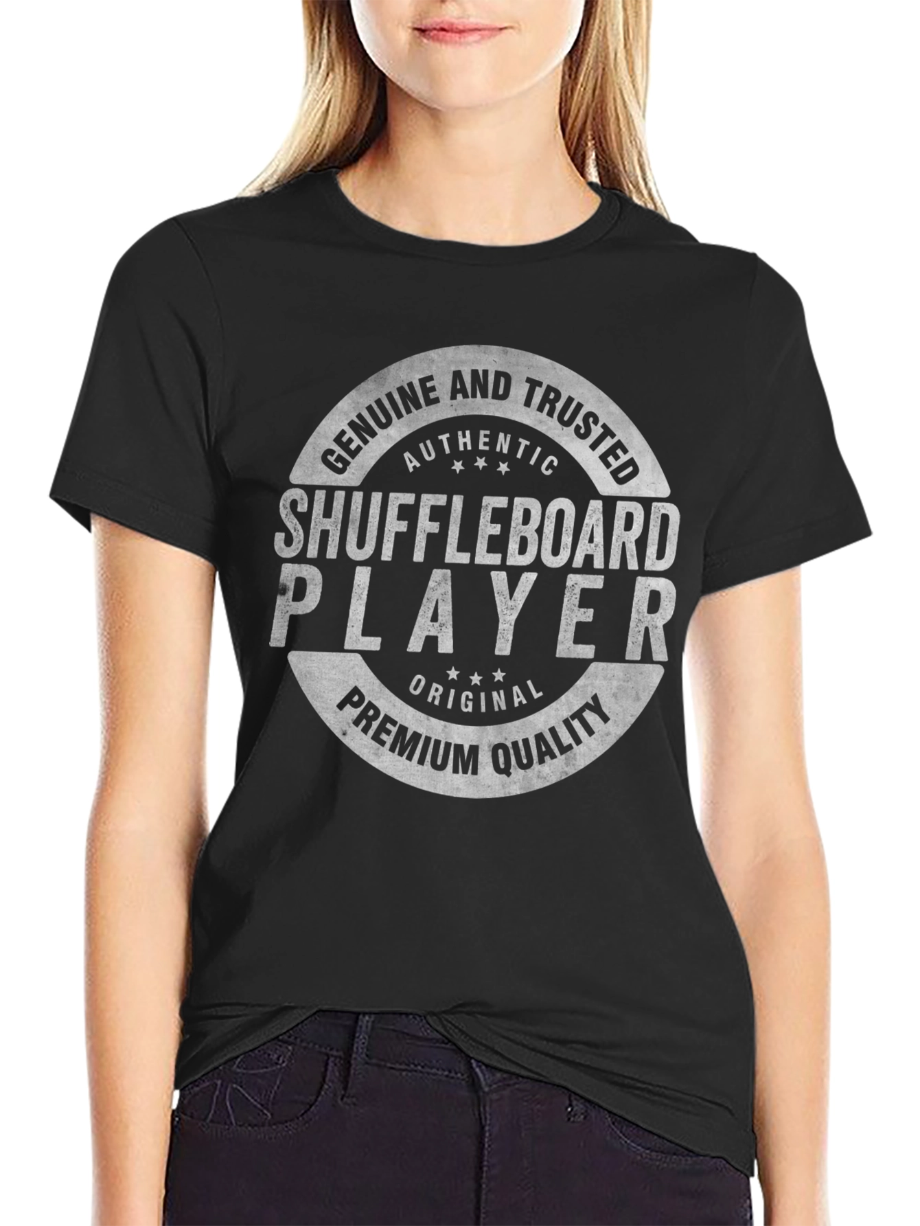 Shuffleboard Player Graphic Tee