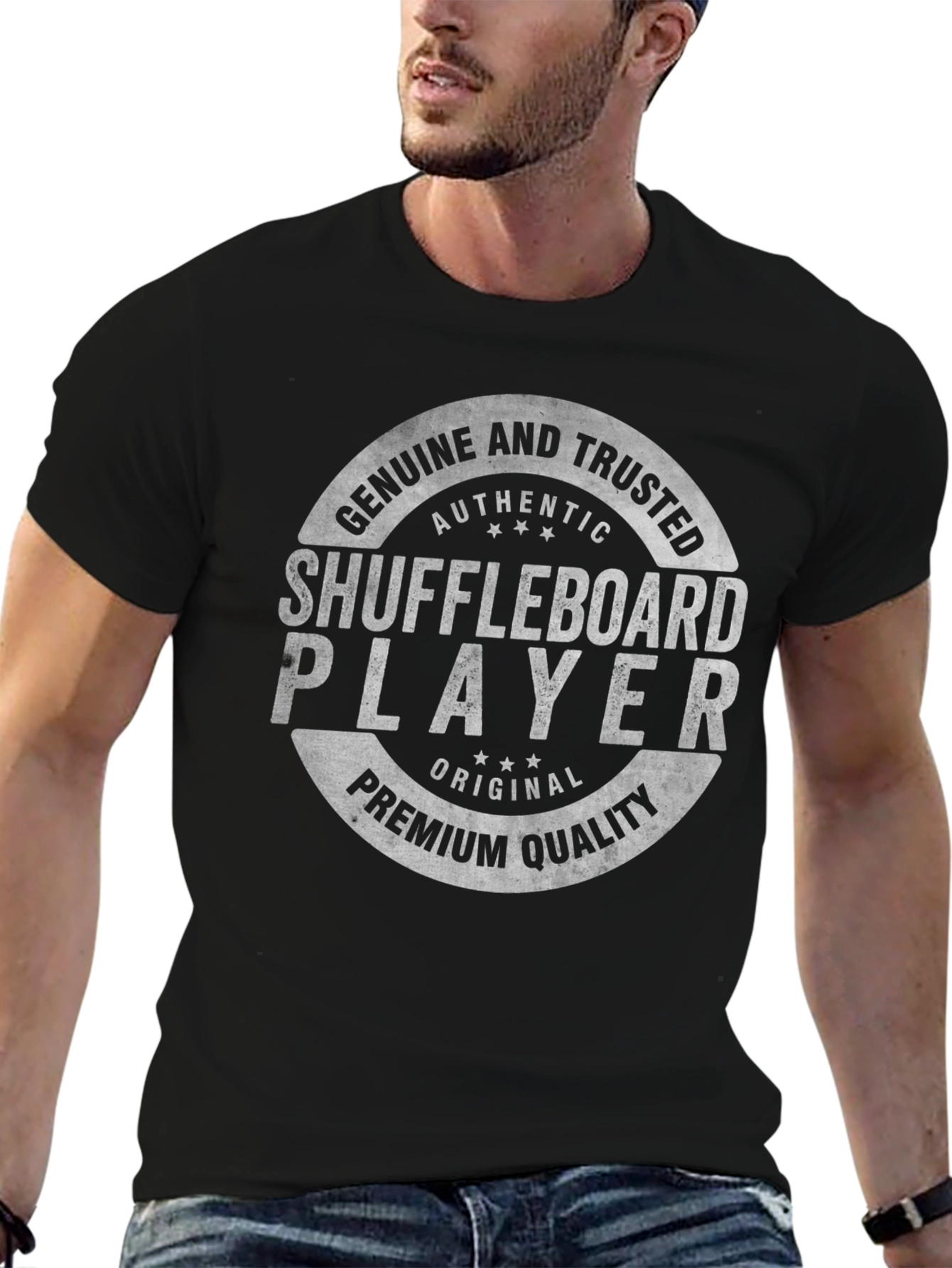 Shuffleboard Player Graphic Tee