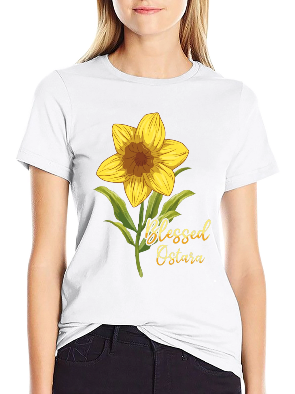 Blessed Ostara Daffodil T-Shirt