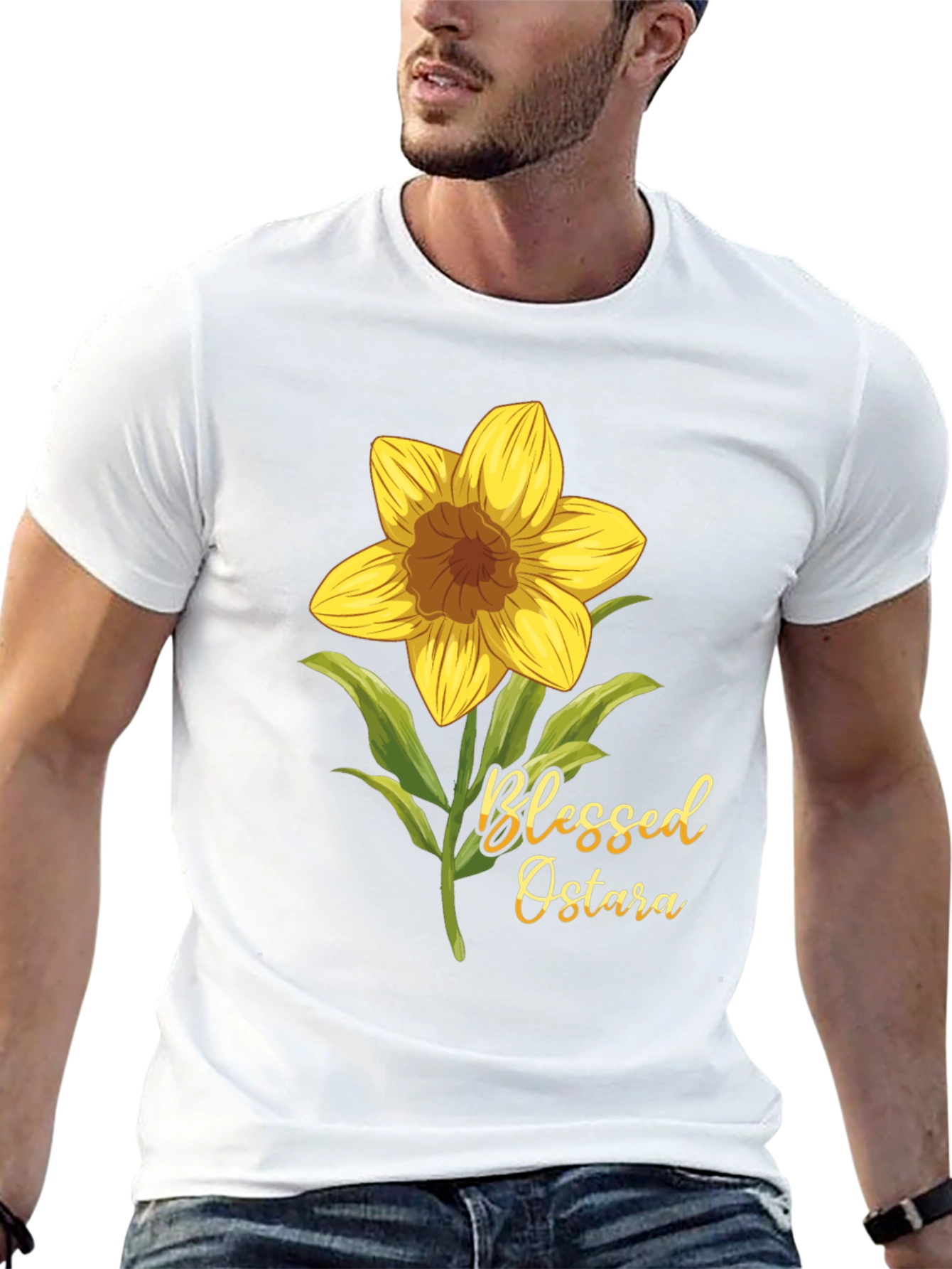 Blessed Ostara Daffodil T-Shirt