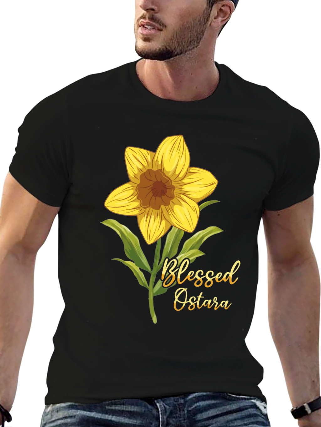 Blessed Ostara Daffodil T-Shirt