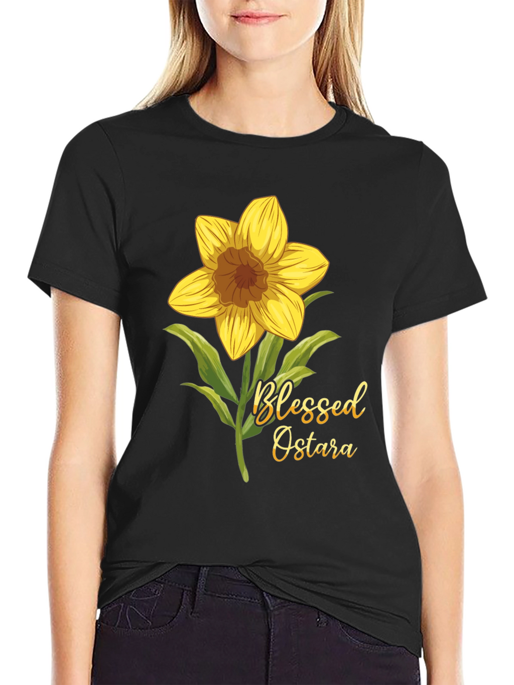 Blessed Ostara Daffodil T-Shirt