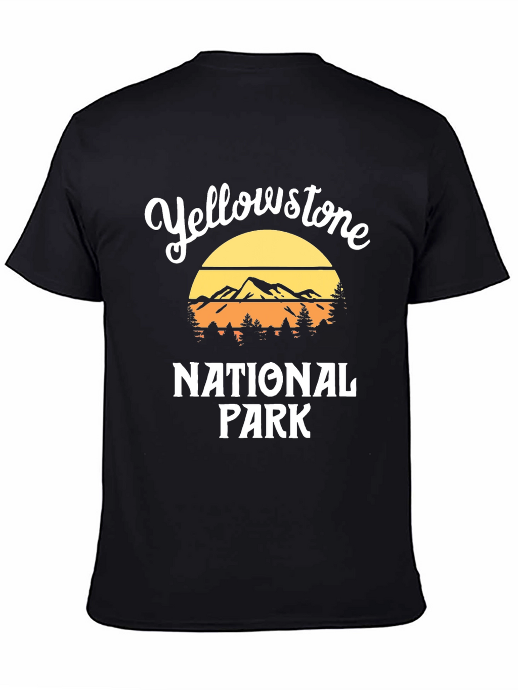 Yellowstone National Park Retro Graphic Tee