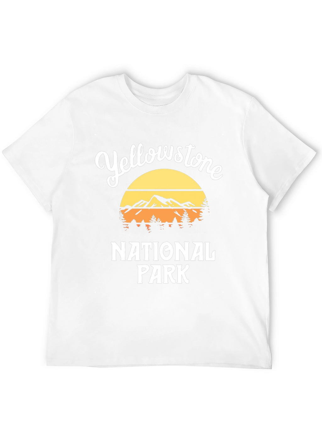 Yellowstone National Park Retro Graphic Tee
