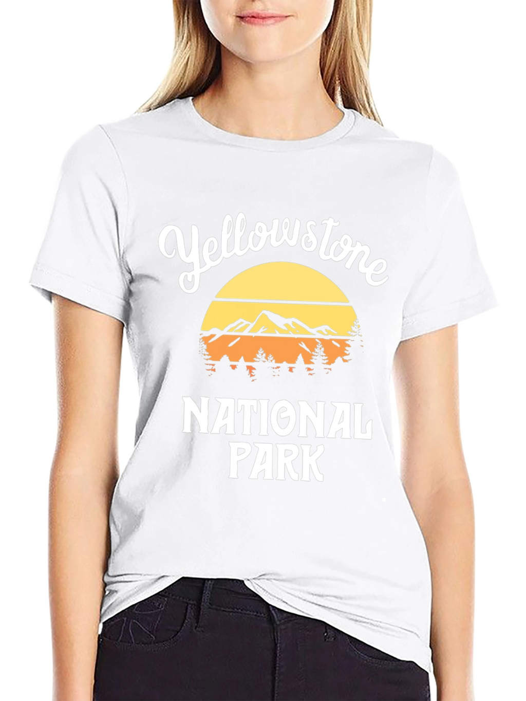 Yellowstone National Park Retro Graphic Tee