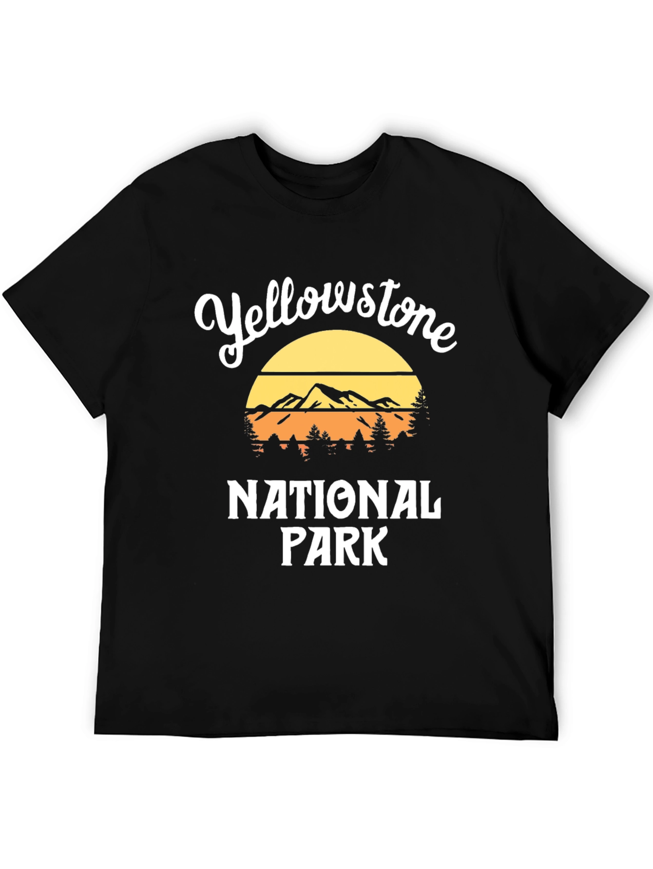 Yellowstone National Park Retro Graphic Tee