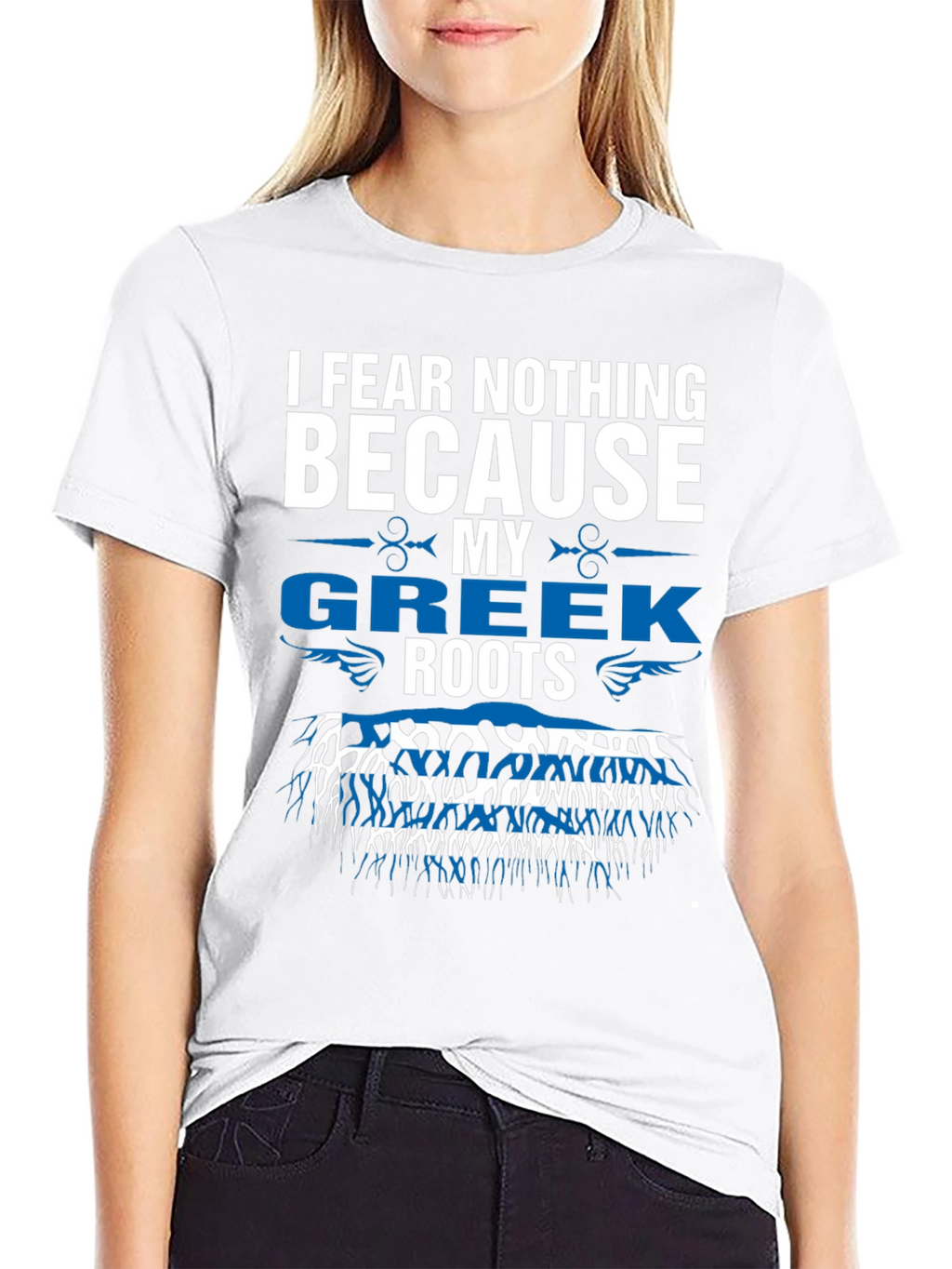 Greek Roots T-Shirt - I Fear Nothing