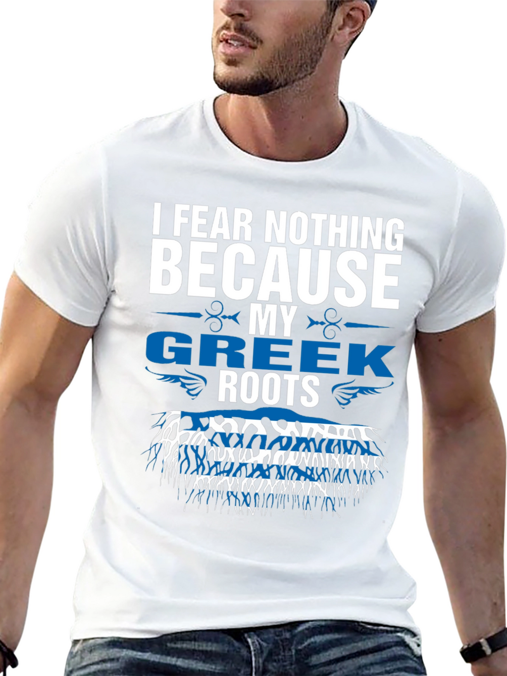 Greek Roots T-Shirt - I Fear Nothing