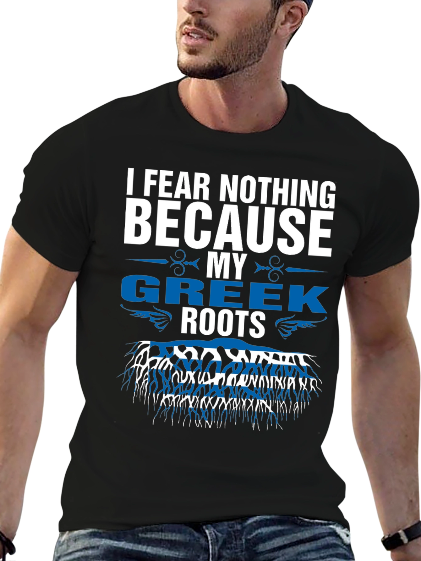 Greek Roots T-Shirt - I Fear Nothing