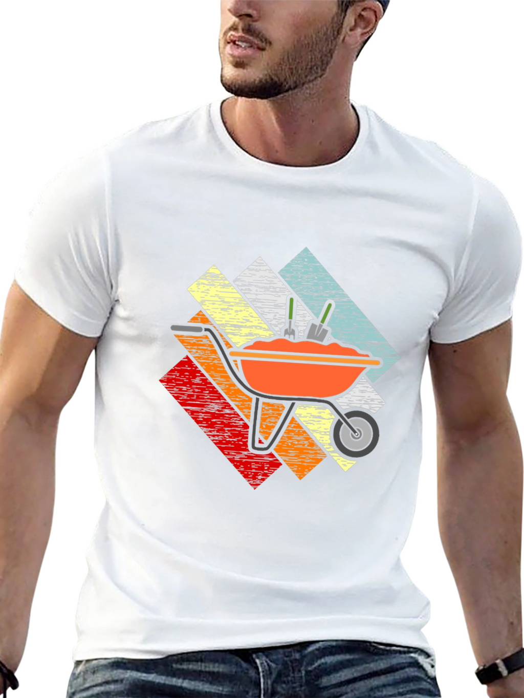 Gardening Wheelbarrow T-Shirt