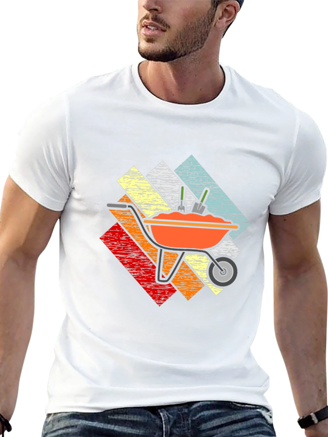 Gardening Wheelbarrow T-Shirt