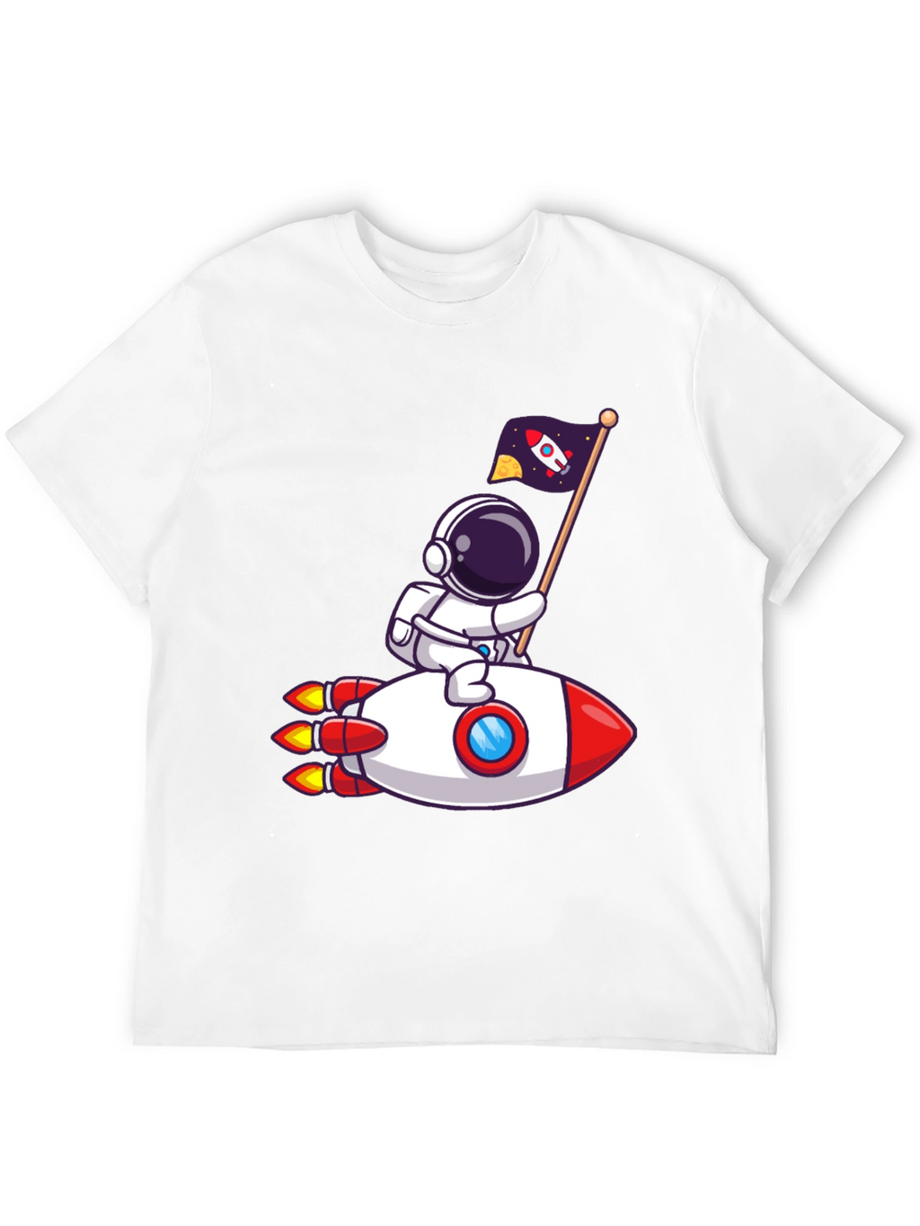 Astronaut Rocket T-Shirt - Space Adventure!