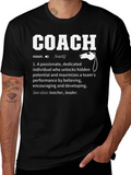 Coach Definition T-Shirt - Passionate Leader Gift