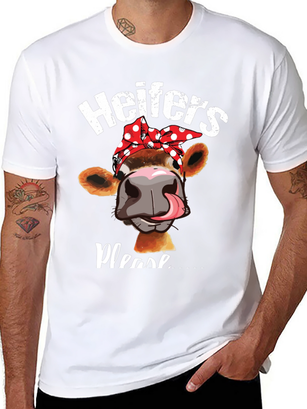Heifers Please Graphic Tee