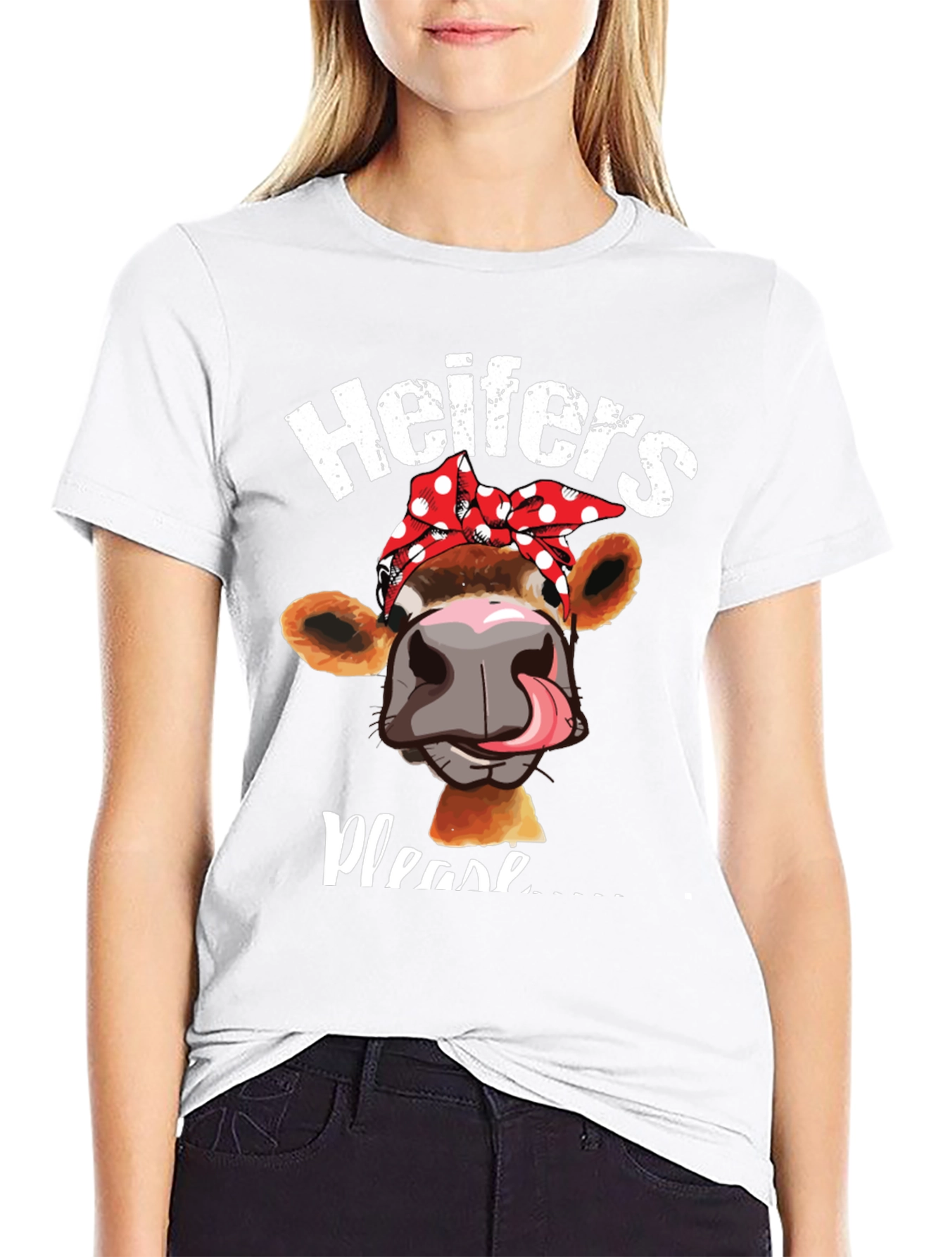 Heifers Please Graphic Tee