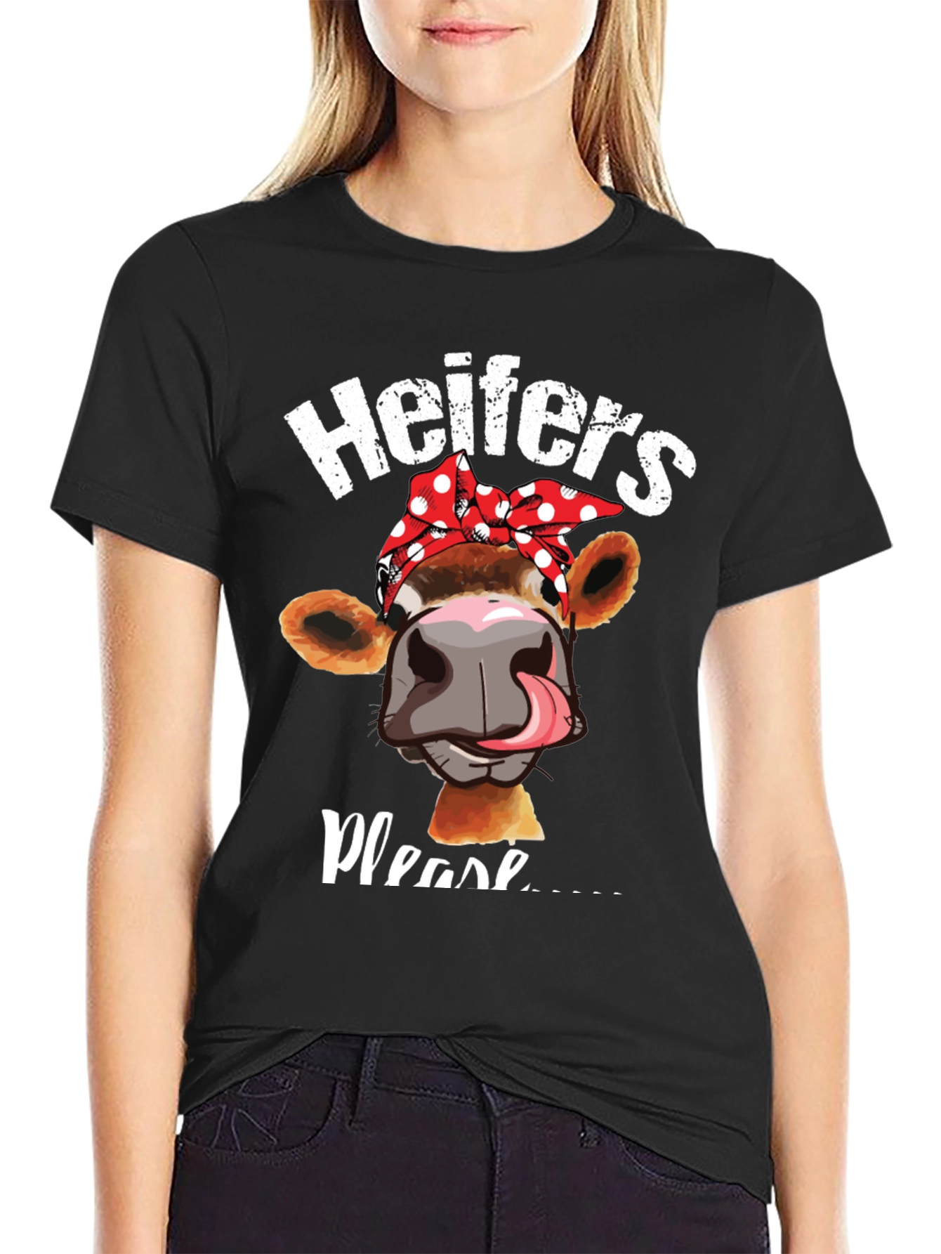 Heifers Please Graphic Tee