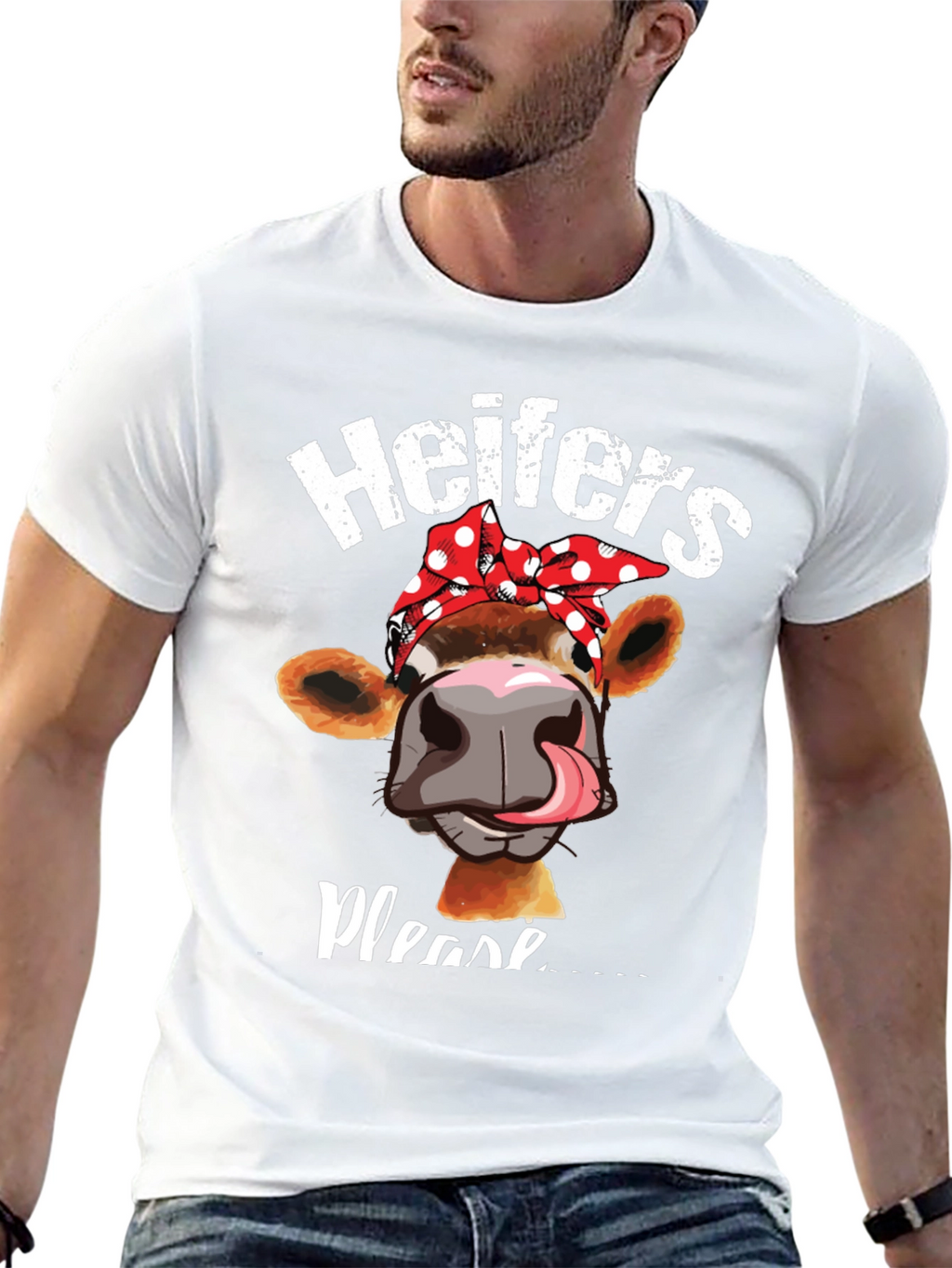 Heifers Please Graphic Tee
