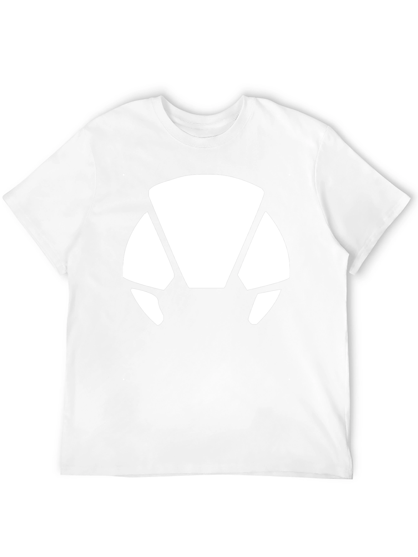 Minimalist White Graphic Tee