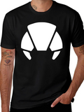 Minimalist White Graphic Tee