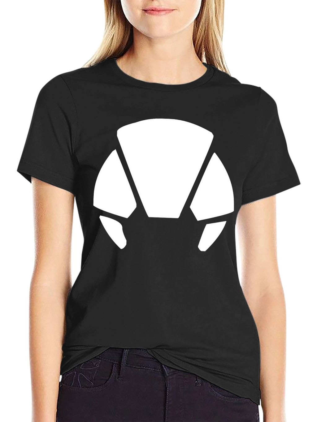Minimalist White Graphic Tee