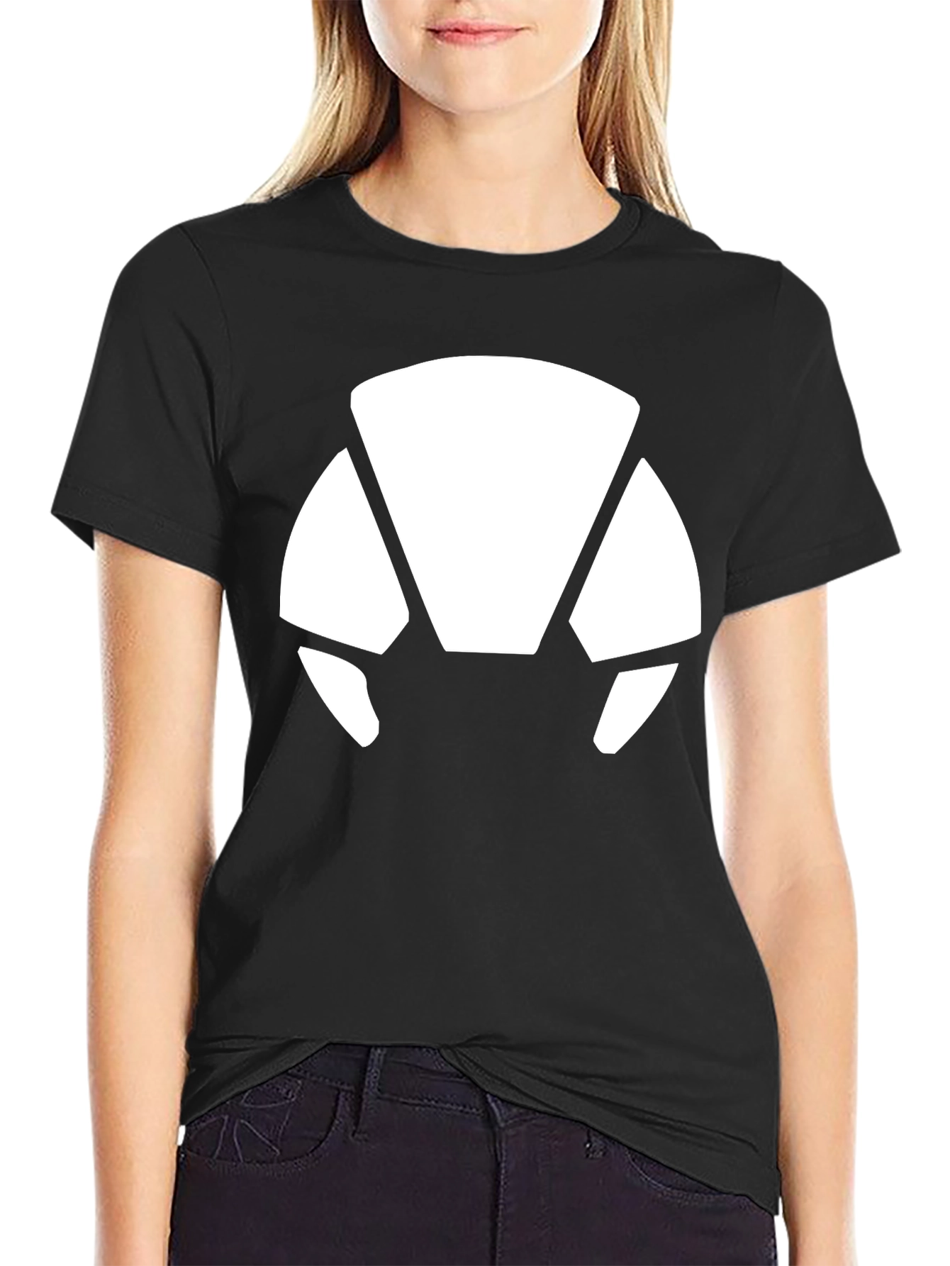 Minimalist White Graphic Tee