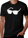 Sunglasses Graphic Black T-Shirt