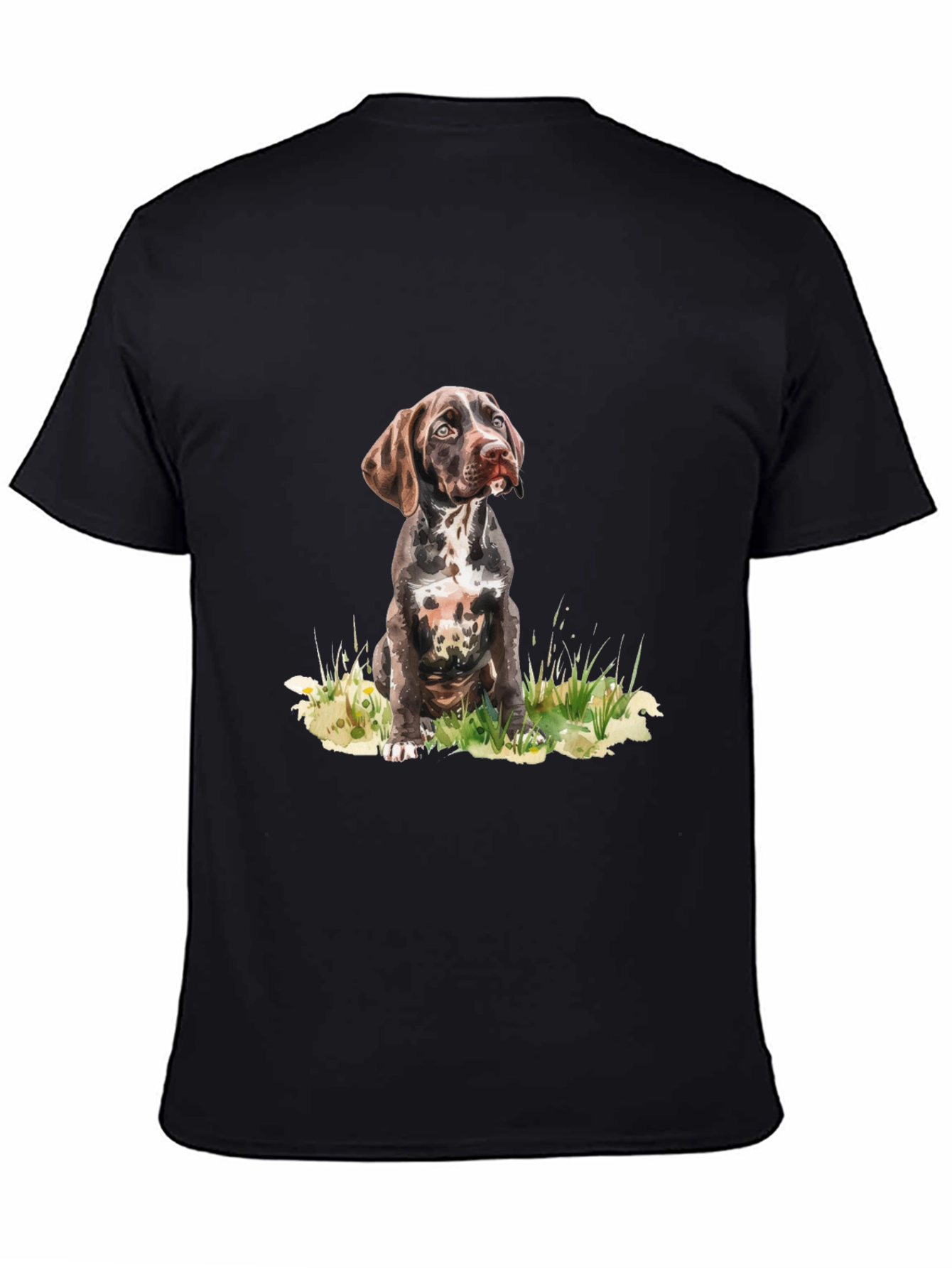 German Shorthaired Pointer Puppy T-Shirt – Realistic Dog Graphic Tee