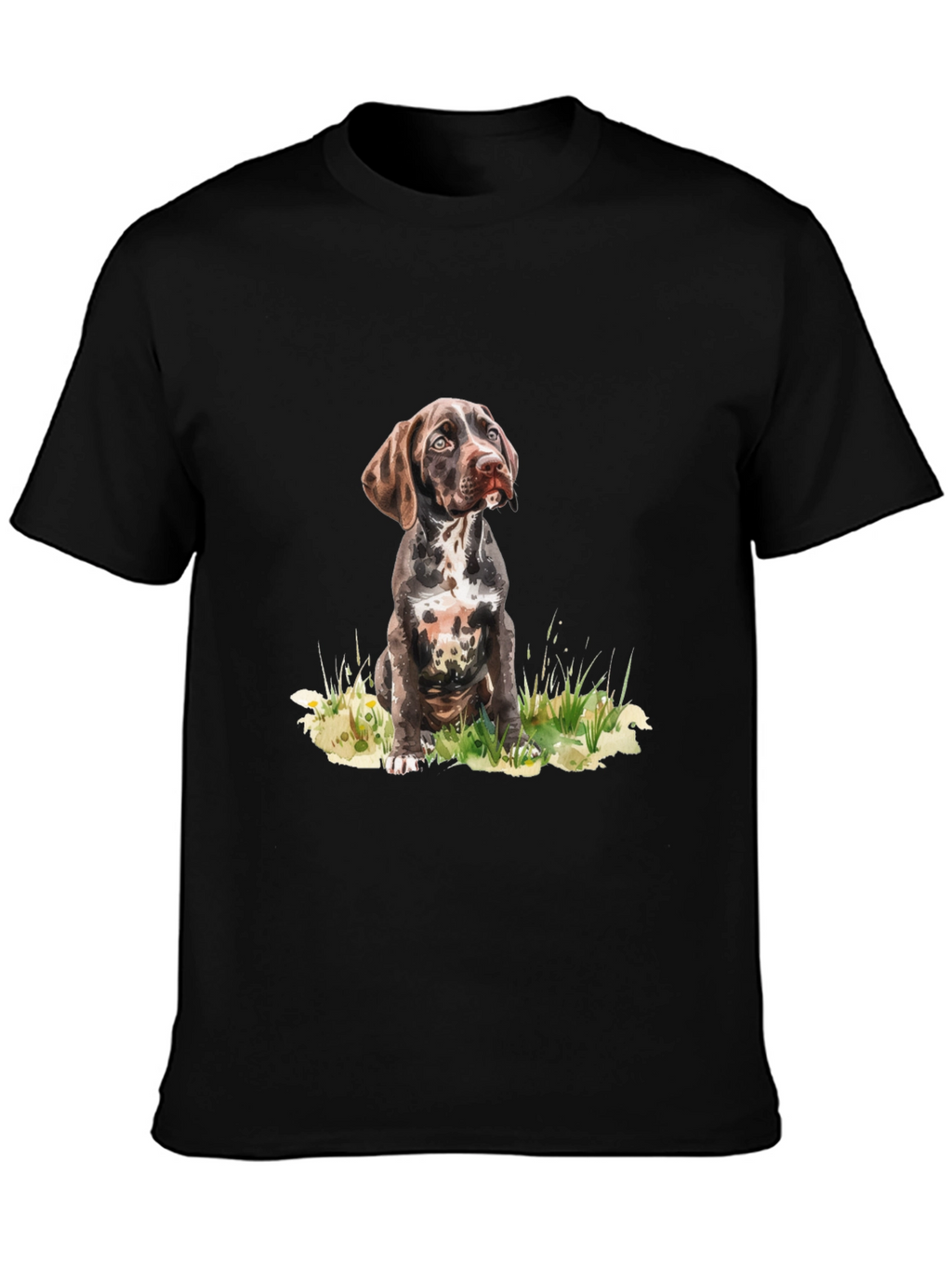 German Shorthaired Pointer Puppy T-Shirt – Realistic Dog Graphic Tee