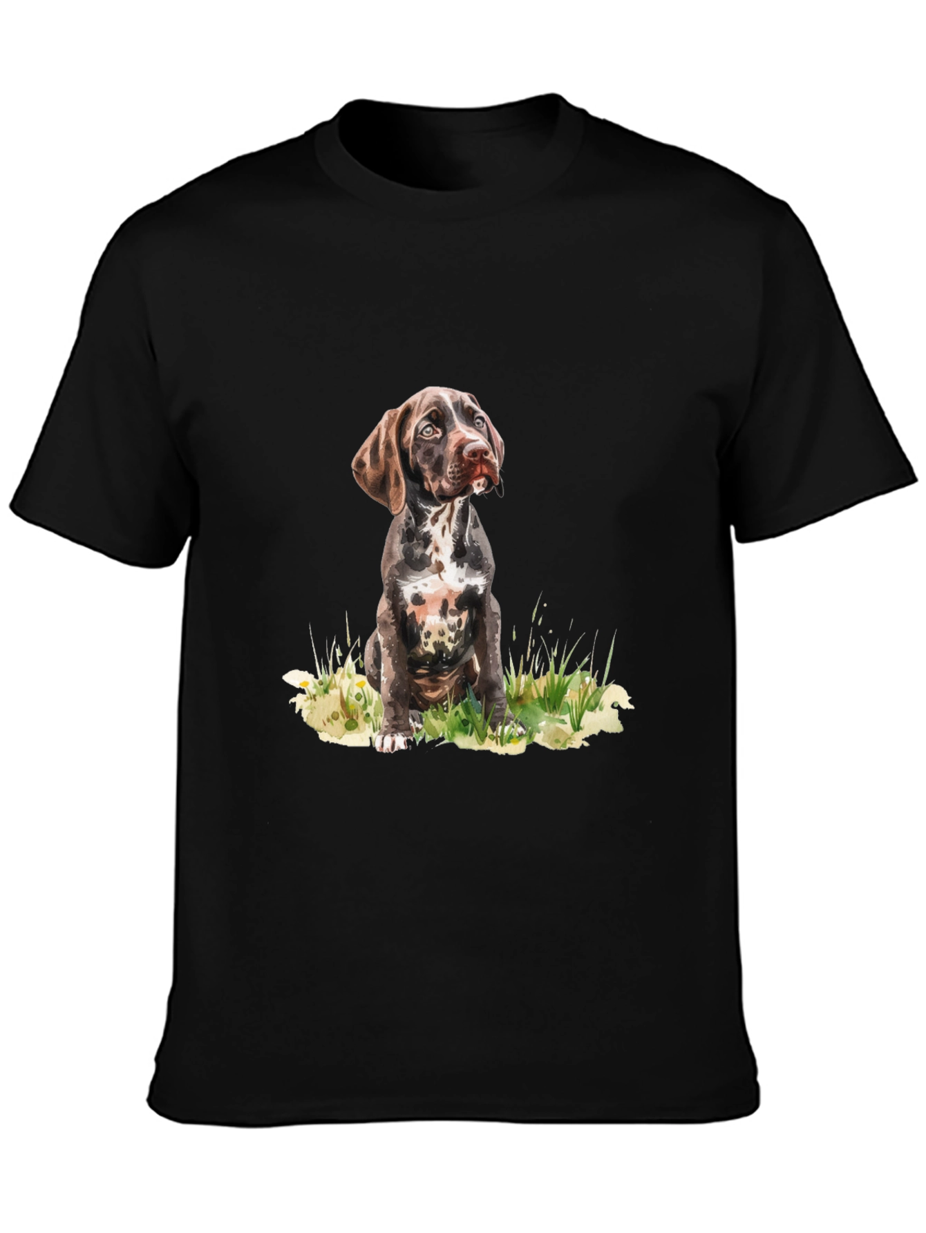 German Shorthaired Pointer Puppy T-Shirt – Realistic Dog Graphic Tee