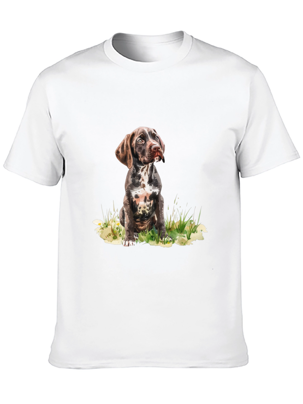 German Shorthaired Pointer Puppy T-Shirt – Realistic Dog Graphic Tee