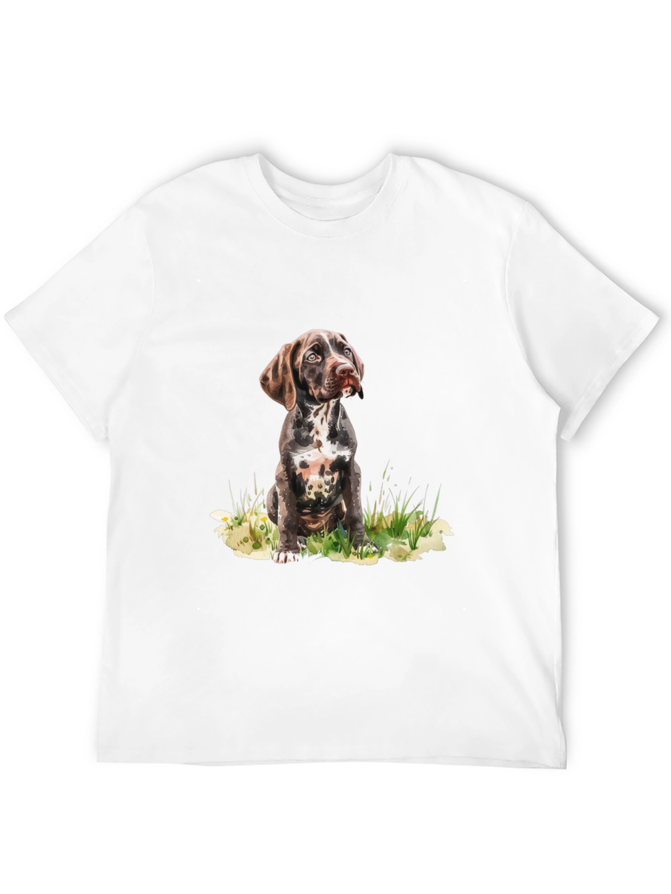 German Shorthaired Pointer Puppy T-Shirt – Realistic Dog Graphic Tee