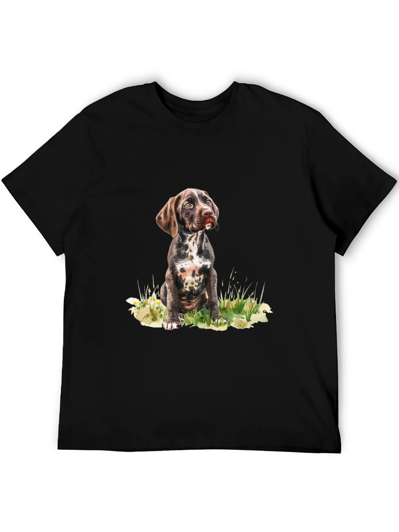 German Shorthaired Pointer Puppy T-Shirt – Realistic Dog Graphic Tee