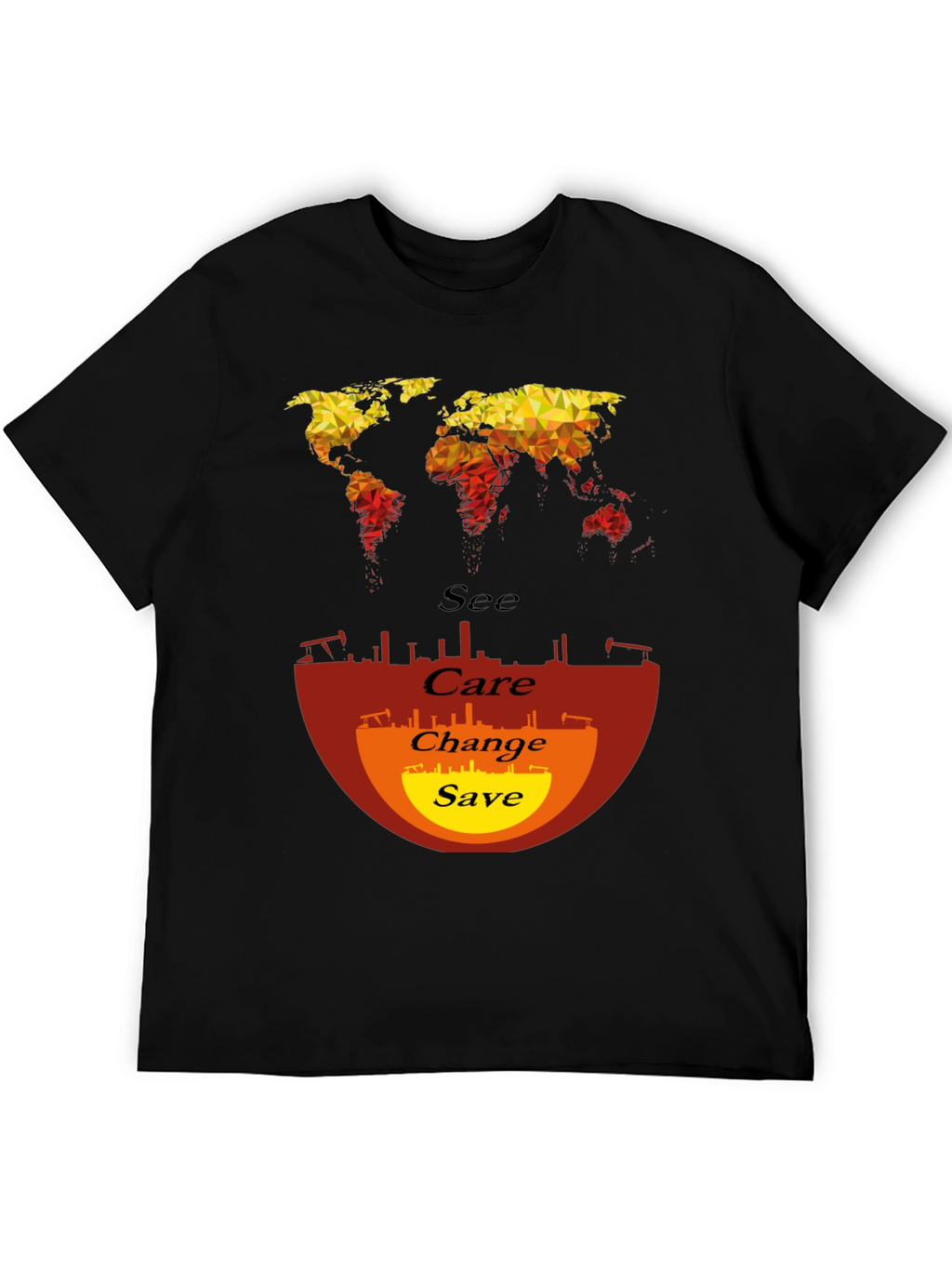 Eco-Conscious World Graphic Tee