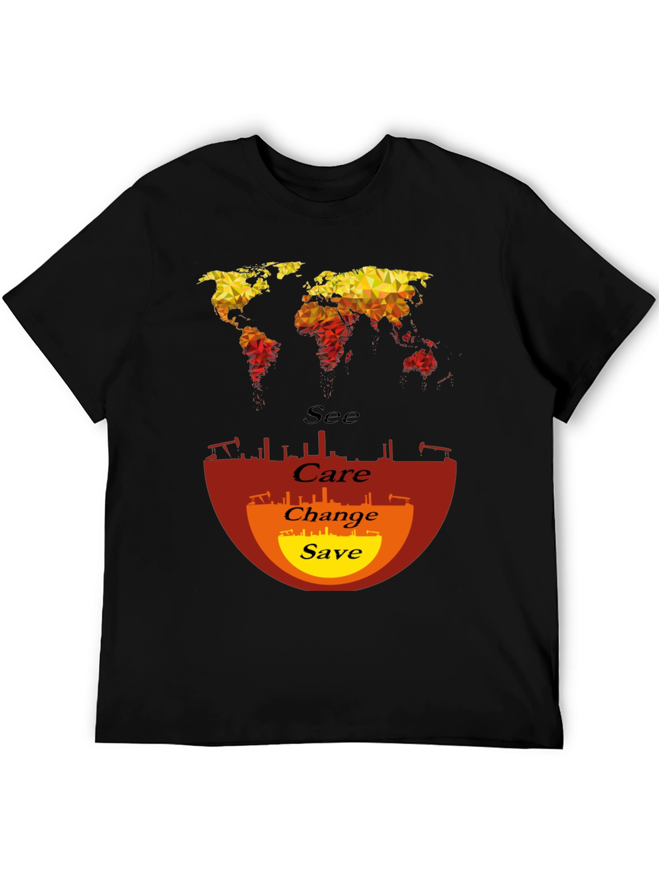 Eco-Conscious World Graphic Tee