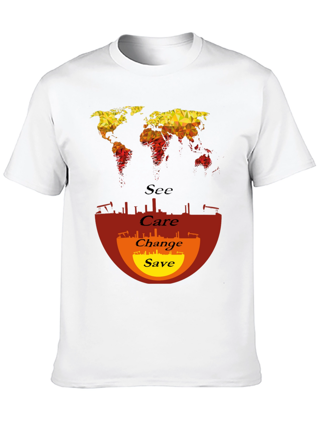 Eco-Conscious World Graphic Tee