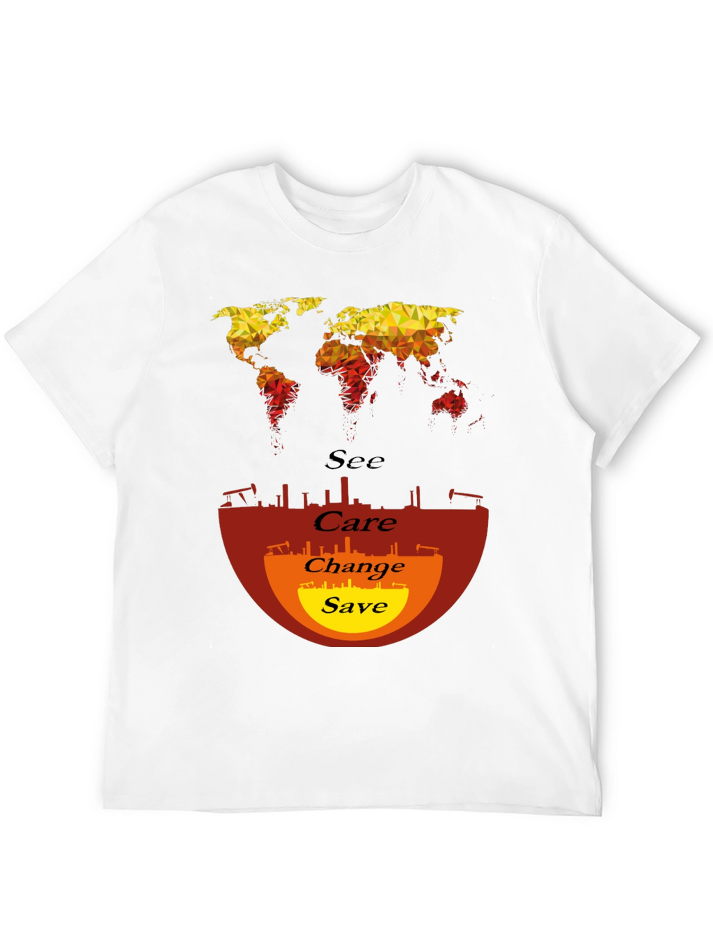 Eco-Conscious World Graphic Tee