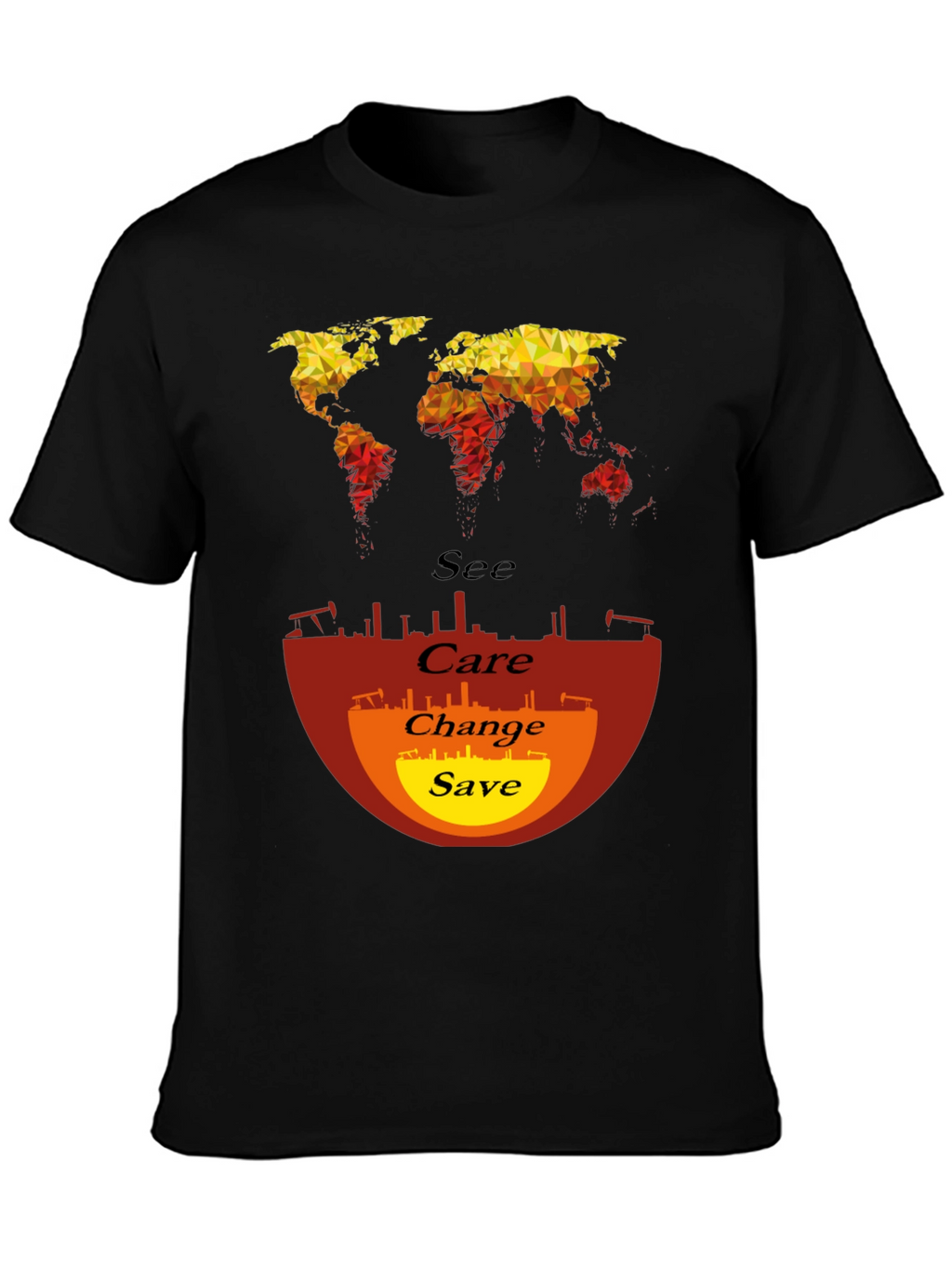 Eco-Conscious World Graphic Tee