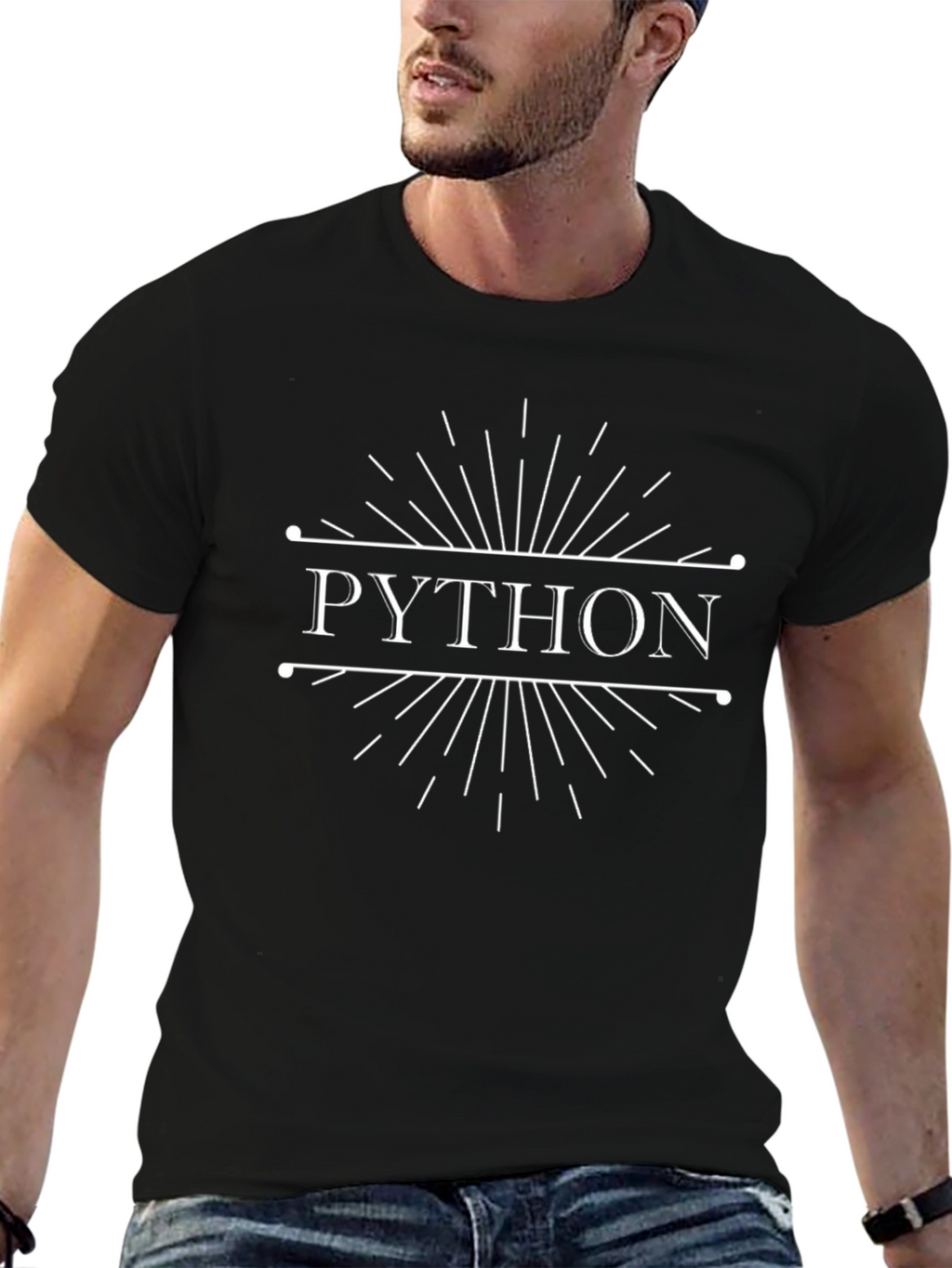 Python Programming T-Shirt - Black Coder Tee