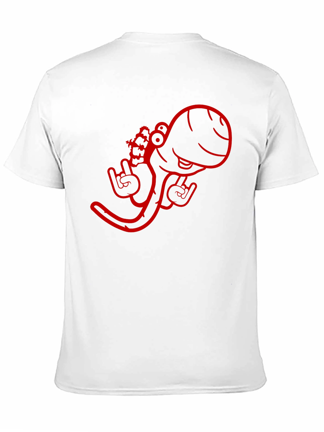 Cool Octopus Graphic Black T-Shirt