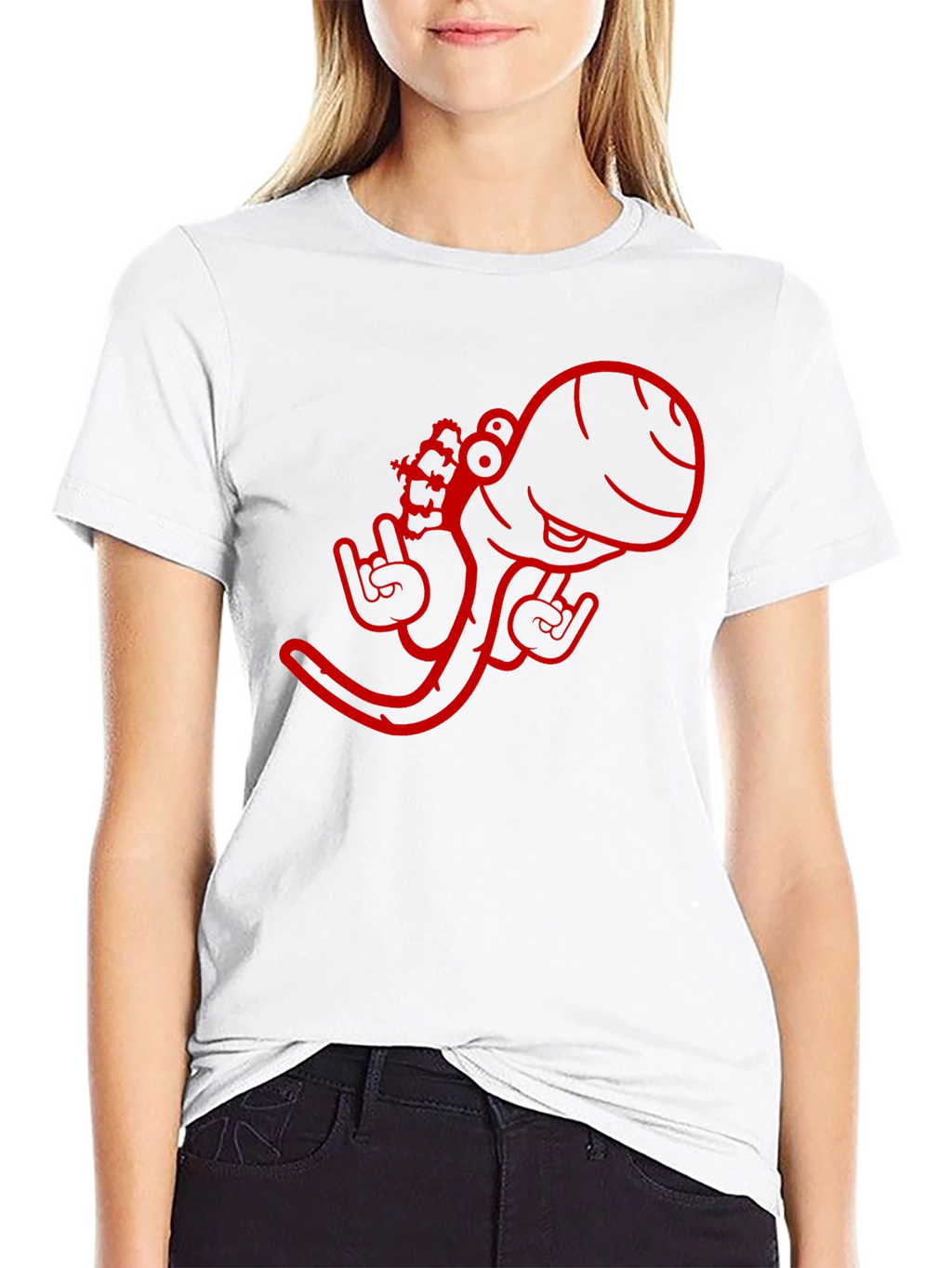 Cool Octopus Graphic Black T-Shirt