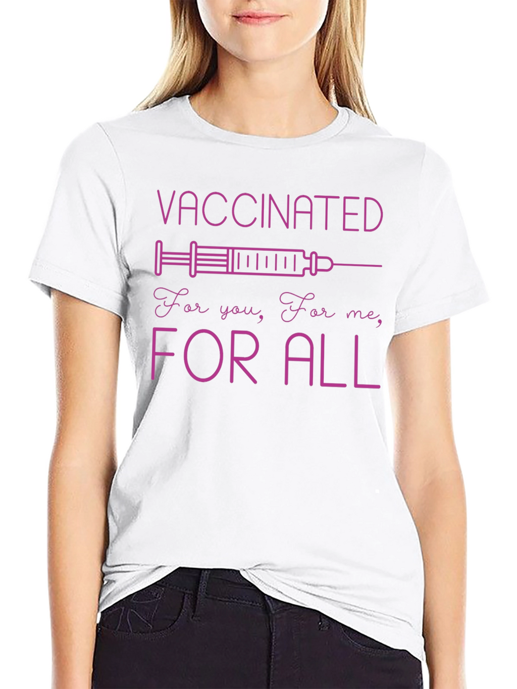 Vaccinated For All Graphic Tee
