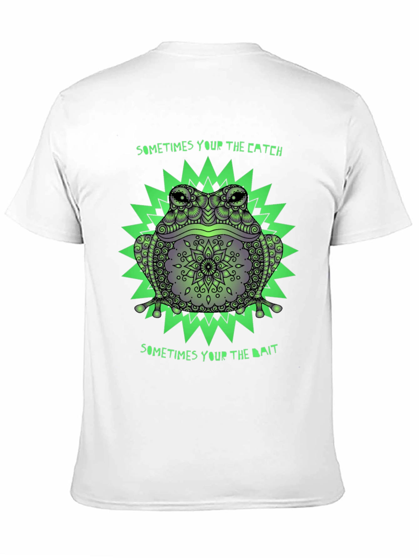 Frog Catch and Bait Graphic Tee