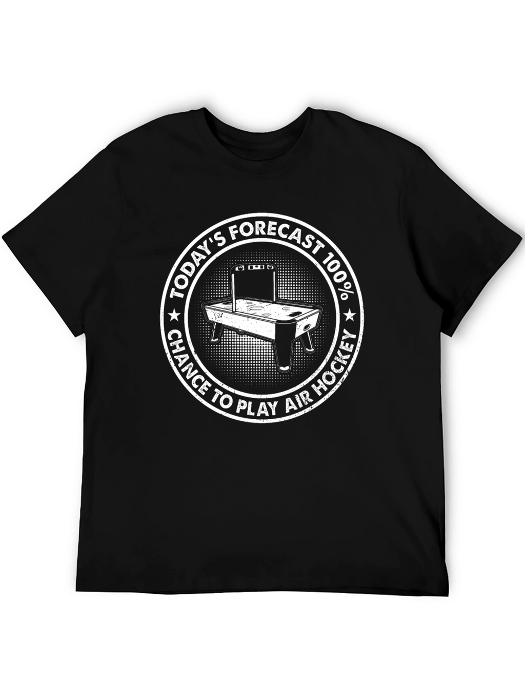 Air Hockey Forecast Graphic Tee