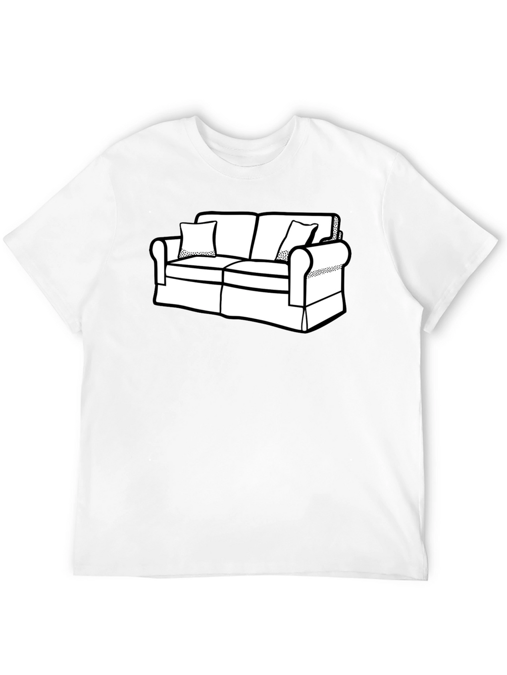 Couch Graphic T-Shirt - Relaxed Style