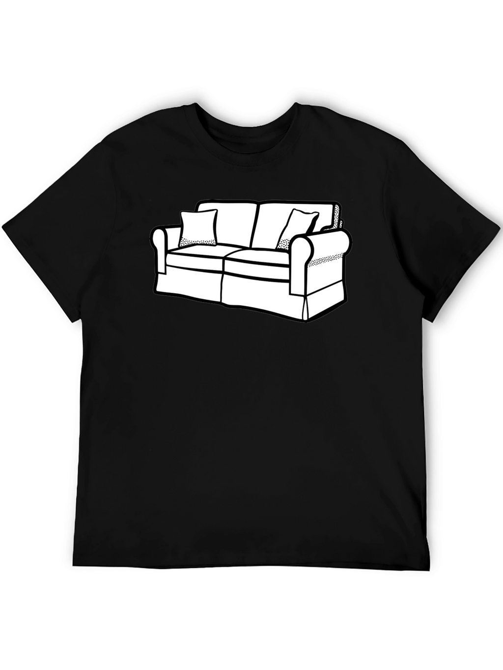 Couch Graphic T-Shirt - Relaxed Style