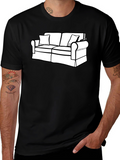 Couch Graphic T-Shirt - Relaxed Style